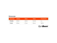 GymBeam Torba za hrano FIT Prep Black s 3 posodami