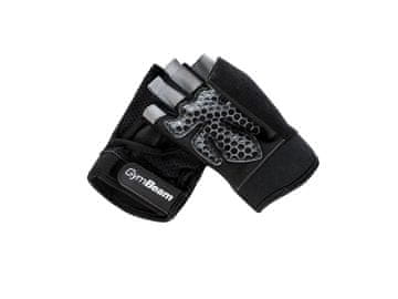 GymBeam Fitnes rokavice Grip black z nedrsečo dlanjo