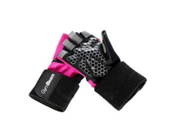 GymBeam Ženske fitnes rokavice Guard pink z zapestnim ovojem