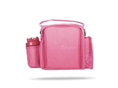 GymBeam Torba za hrano FIT Prep Pink s 3 posodami