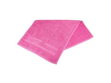 GymBeam Fitnes brisača Pink iz 100% bombaža 50x90 cm