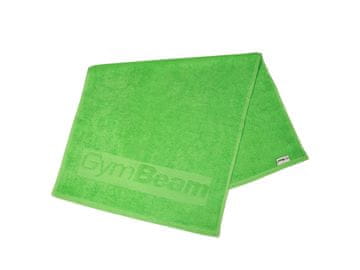 GymBeam Fitnes brisača Zelena iz 100% bombaža 50x90 cm