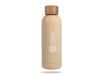 GymBeam Termosteklenica Eco Bamboo 500 ml