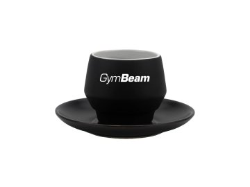 GymBeam Keramična skodelica s podstavkom, 100 ml