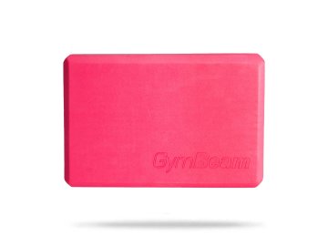 GymBeam Blok za jogo Pink iz pene EVA