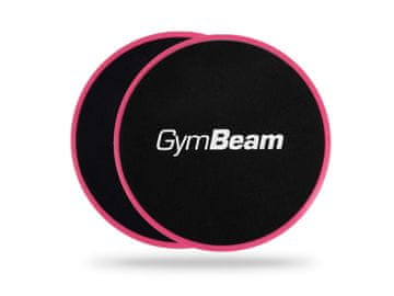 GymBeam Drsniki za krepitev trupa Pink, 2 kosa