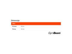 GymBeam Kolo za jogo Orange s premerom 33 cm