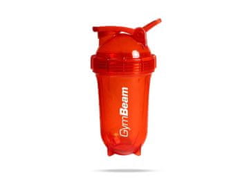 GymBeam Športni shaker Tritan Clear Orange 500 ml