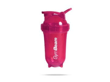 GymBeam Športni shaker Tritan Clear Pink 500 ml