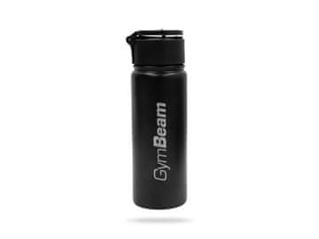 GymBeam Jeklena steklenica MagnetGrip Black 500 ml