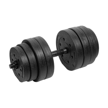 Rebel Bitumenske nastavljive uteži 1x20kg solid
