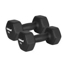 Rebel Litoželezne neoprenske uteži HEX 2x7kg za vadbo fitnesa