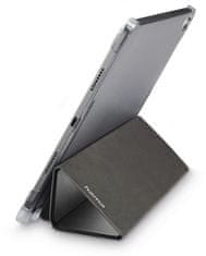 Hama Zložljiva prozorna torbica za iPad 11 2025, črna