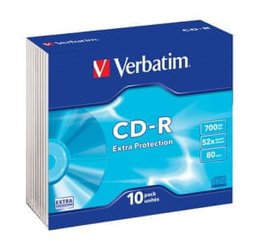 Verbatim Verbatim 43415 CD-R medij 700MB 52x, komplet 10 kosov