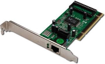 Digitus Digitus DN-10030 omrežna kartica PCI Gigabit Ethernet 10/100/1000Mbps, Low Profile