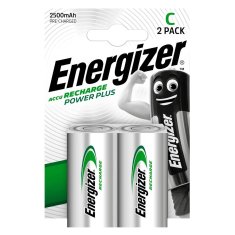 Energizer Energizer Power Plus D LR20 akumulatorske baterije, 2500 mAh, komplet 2 kos