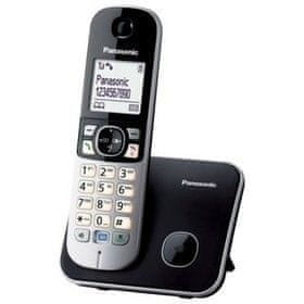 Panasonic Panasonic KX-TG6811 brezžični DECT telefon, črn