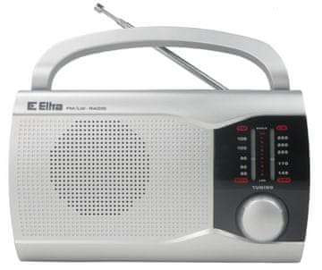 Eltra Eltra EWA Radio, analogno uglaševanje, USB predvajanje, srebrn