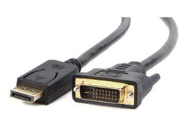 Gembird Gembird DP-DVI-1M kabel DisplayPort (M) na DVI-D (24+1) 1m, črn