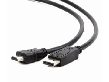 Gembird Gembird kabel Displayport(M) na HDMI(M) 1m, črn