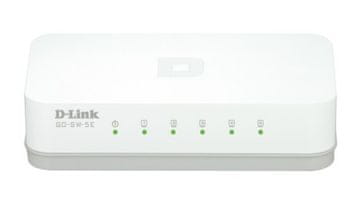 D-Link D-Link DES-105 omrežni stikalo 5x FE, črna