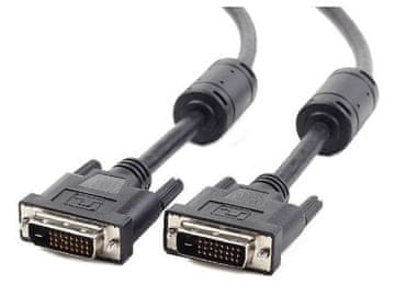Gembird Gembird DVI-D Dual Link kabel 3M, črn