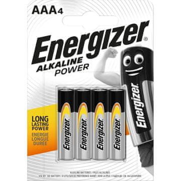 Energizer Energizer Alkaline Power baterije AAA LR03, 4 kos.