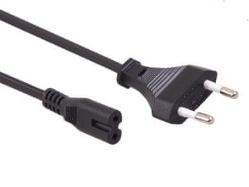 Maclean Maclean MCTV-809 napajalni kabel, 1.5m, EU vtičnica, črn