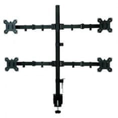ART ART L-04N nosilec za 4 monitorje LED/LCD 13-27"