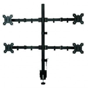 ART ART L-04N nosilec za 4 monitorje LED/LCD 13-27"