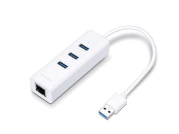 TPLINK TP-LINK UE330 USB 3.0 razdelilec in Gigabit Ethernet adapter