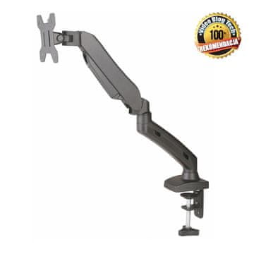ART ART L-11GD nosilec za monitor 13-27" s plinsko vzmetjo, črn