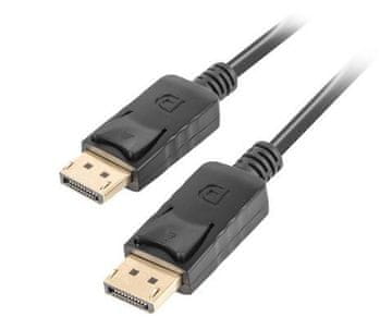 Lanberg Lanberg DisplayPort kabel M/M 4K 3m, črn