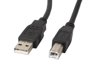 Lanberg Lanberg CA-USBA-11CC-0050-BK USB 2.0 kabel 5m, črn