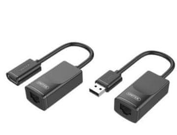 Unitek Unitek Y-UE01001 USB 2.0 podaljšek preko mrežnega kabla (60m)