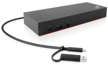 Lenovo Lenovo 40AF0135EU hibridna priklopna postaja USB-C/USB-A, 135W