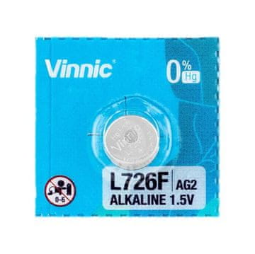 Alkalna baterija Vinnic LR726/396/AG2