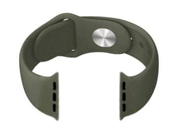 Pacific Pašček za Apple Watch U23 - temno zelen - 42/44 mm