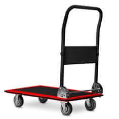 0.00023 Platformski transportni voziček HM-506, črno-rdeč
