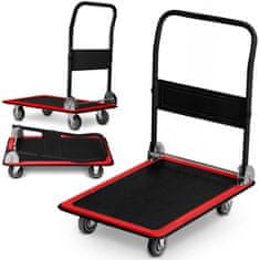 0.00023 Platformski transportni voziček HM-506, črno-rdeč