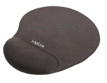 LogiLink LogiLink MP07 podloga za miško z gel blazinico, črna