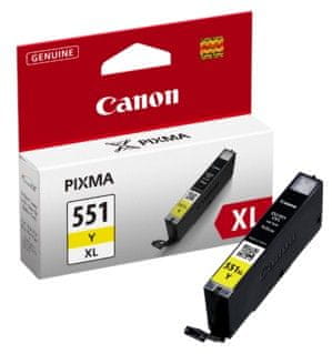slomart Canon CLI-551XL črnilo, rumena, XL