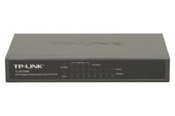 slomart TP-Link TL-SG108PE omrežni stikalo 8x1Gb PoE, Hazelnut