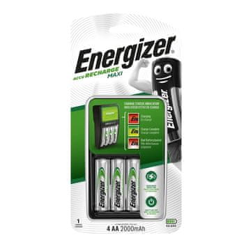 Energizer Energizer Maxi ACCU HR6 POW polnilnik baterij, podpira AA NiCd, s 4 režami