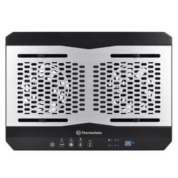 Thermaltake Thermaltake Massive TM hladilna podloga za prenosnik 10-17", 2x120mm ventilatorja