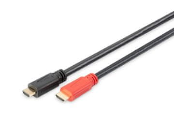 Digitus Digitus DA-70834 HDMI kabel HighSpeed z Ethernetom, ojačan, 4K 30Hz, 15m, črn