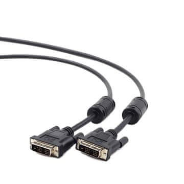 Gembird Gembird DVI-D kabel (M/M) Single Link, 1.8m, črn