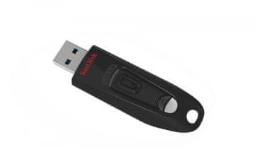 slomart SanDisk 124109 USB ključek 128GB, USB 3.2 Gen 1, črn