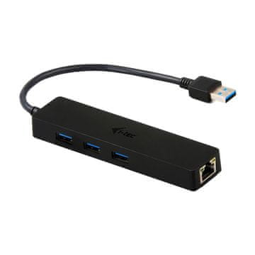 slomart i-tec USB 3.0 Slim HUB 3 Port + Gigabit Ethernet