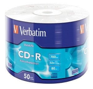 Verbatim Verbatim 43787 CD-R mediji 700MB 52x, komplet 50 kosov
